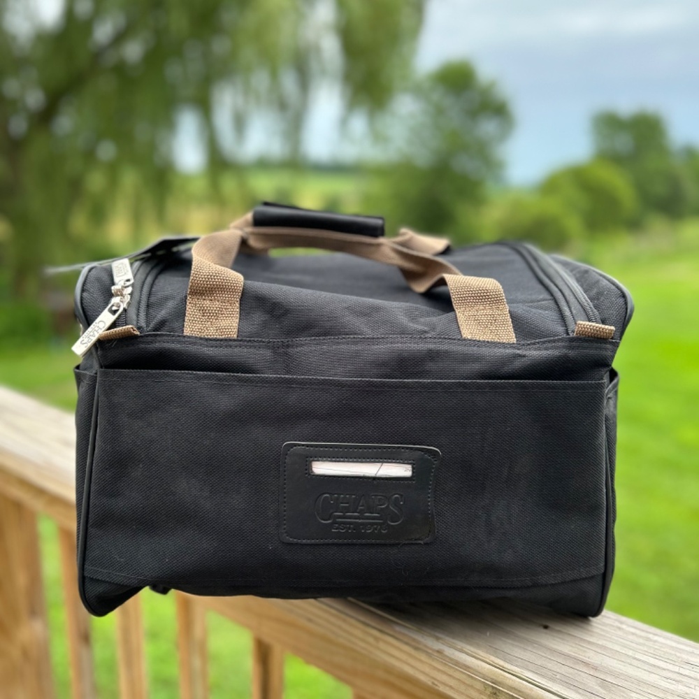 🌻NWT!! Chaps Carry On Deluxe Vacation Trip Satchel - Picture 11 of 13